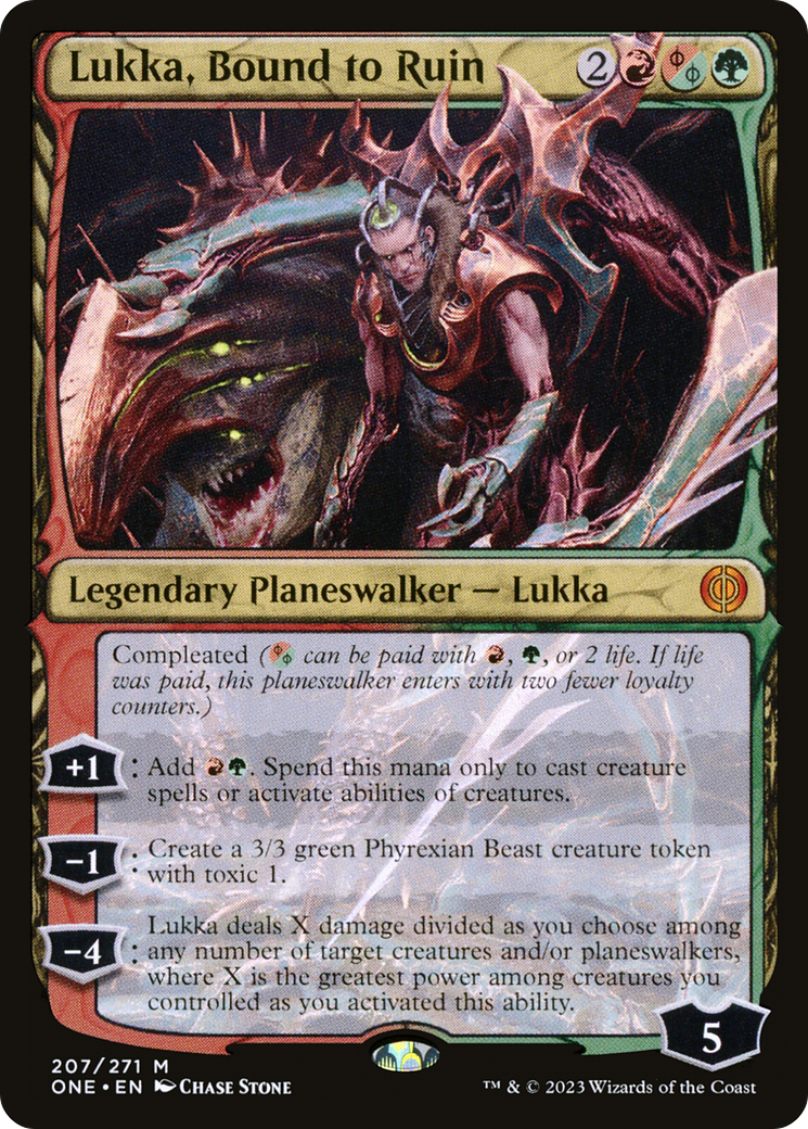 Lukka, Bound to Ruin [Phyrexia: All Will Be One] | Mega City Incorporated