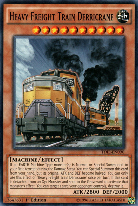 Heavy Freight Train Derricrane [TDIL-EN090] Common | Mega City Incorporated