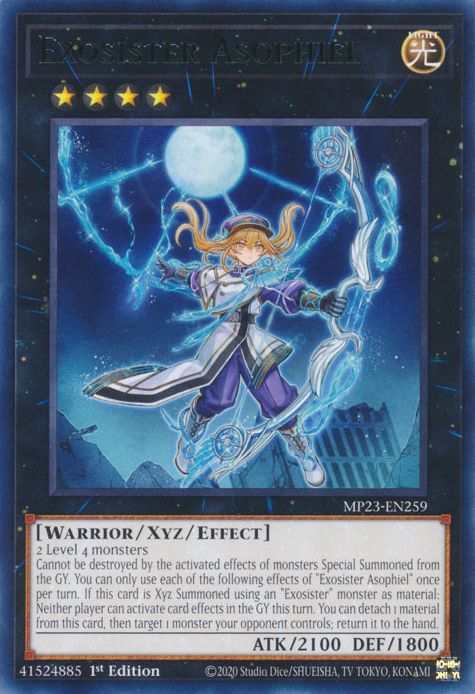 Exosister Asophiel [MP23-EN259] Rare | Mega City Incorporated