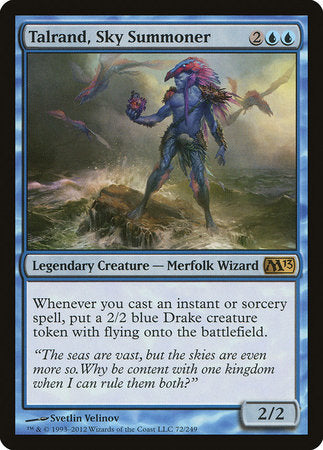 Talrand, Sky Summoner [Magic 2013] | Mega City Incorporated