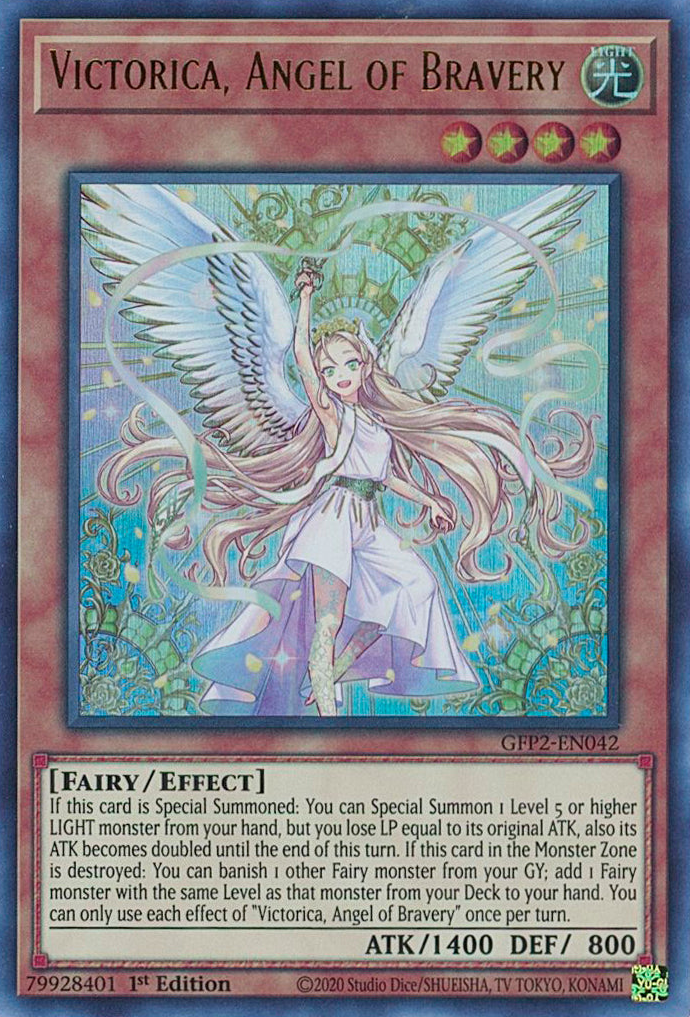 Victorica, Angel of Bravery [GFP2-EN042] Ultra Rare | Mega City Incorporated