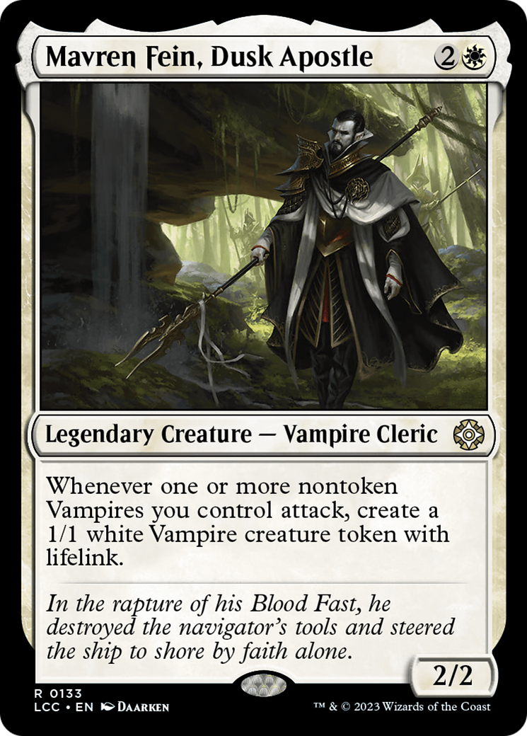 Mavren Fein, Dusk Apostle [The Lost Caverns of Ixalan Commander] | Mega City Incorporated