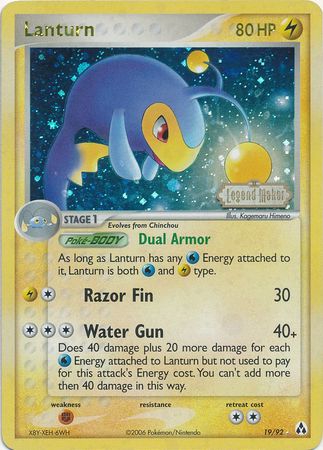 Lanturn (19/92) (Stamped) [EX: Legend Maker] | Mega City Incorporated