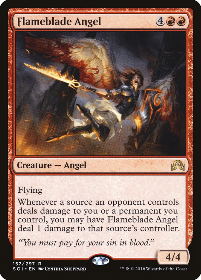 Flameblade Angel [Shadows over Innistrad] | Mega City Incorporated