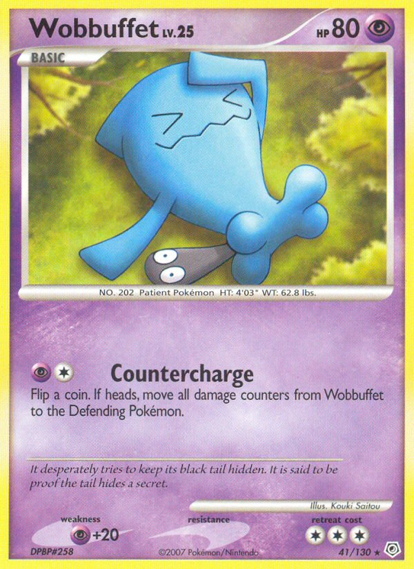 Wobbuffet (41/130) [Diamond & Pearl: Base Set] | Mega City Incorporated