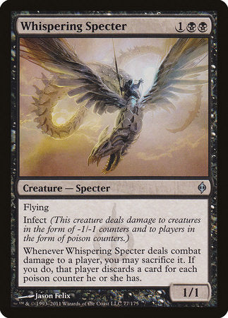 Whispering Specter [New Phyrexia] | Mega City Incorporated