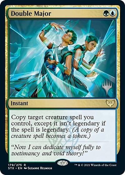 Double Major (Promo Pack) [Strixhaven: School of Mages Promos] | Mega City Incorporated