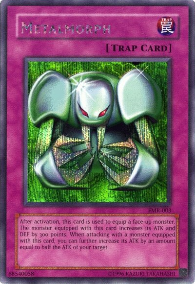 Metalmorph (Forbidden Memories) [FMR-003] Prismatic Secret Rare | Mega City Incorporated