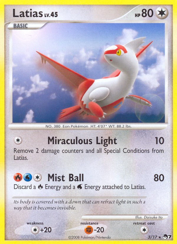 Latias (3/17) [POP Series 7] | Mega City Incorporated