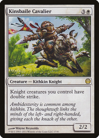 Kinsbaile Cavalier [Duel Decks: Knights vs. Dragons] | Mega City Incorporated