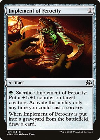 Implement of Ferocity [Aether Revolt] | Mega City Incorporated