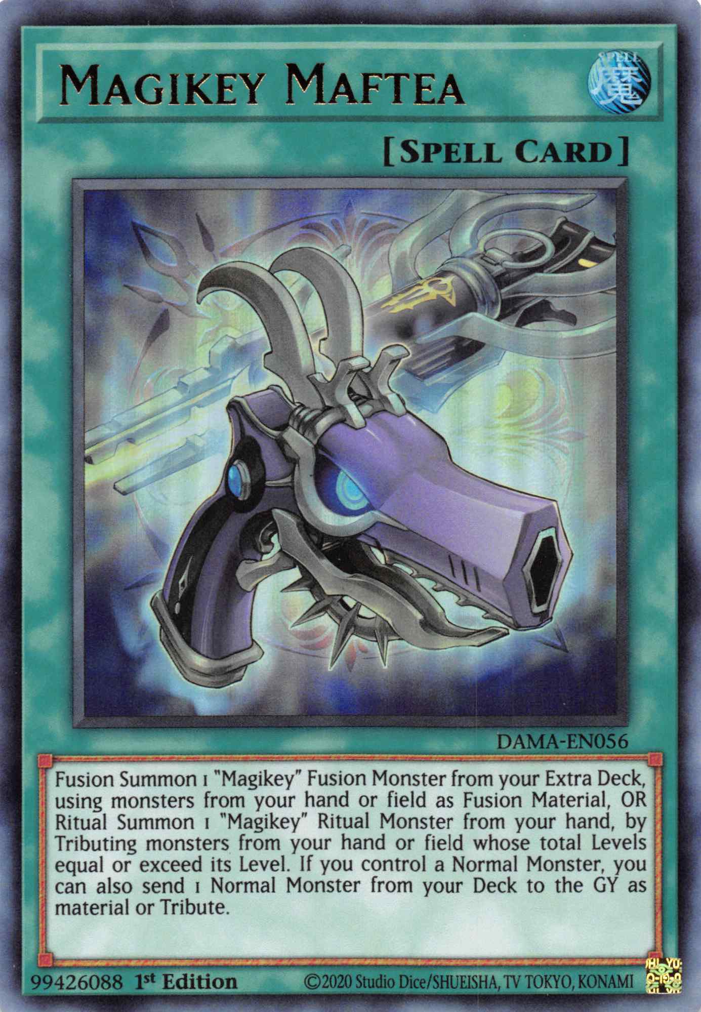Magikey Maftea [DAMA-EN056] Ultra Rare | Mega City Incorporated