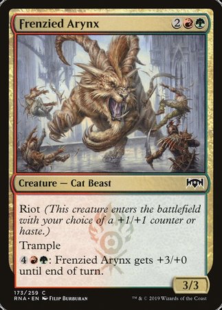 Frenzied Arynx [Ravnica Allegiance] | Mega City Incorporated