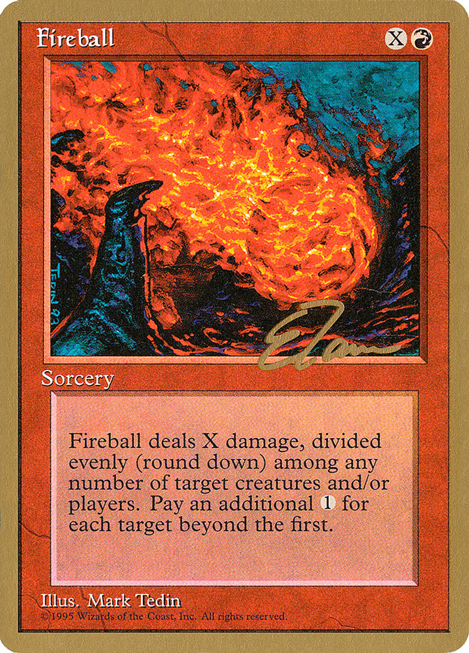 Fireball (Eric Tam) [Pro Tour Collector Set] | Mega City Incorporated