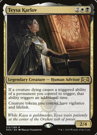 Teysa Karlov [Ravnica Allegiance] | Mega City Incorporated