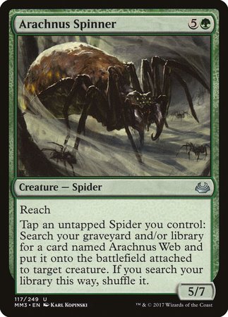 Arachnus Spinner [Modern Masters 2017] | Mega City Incorporated