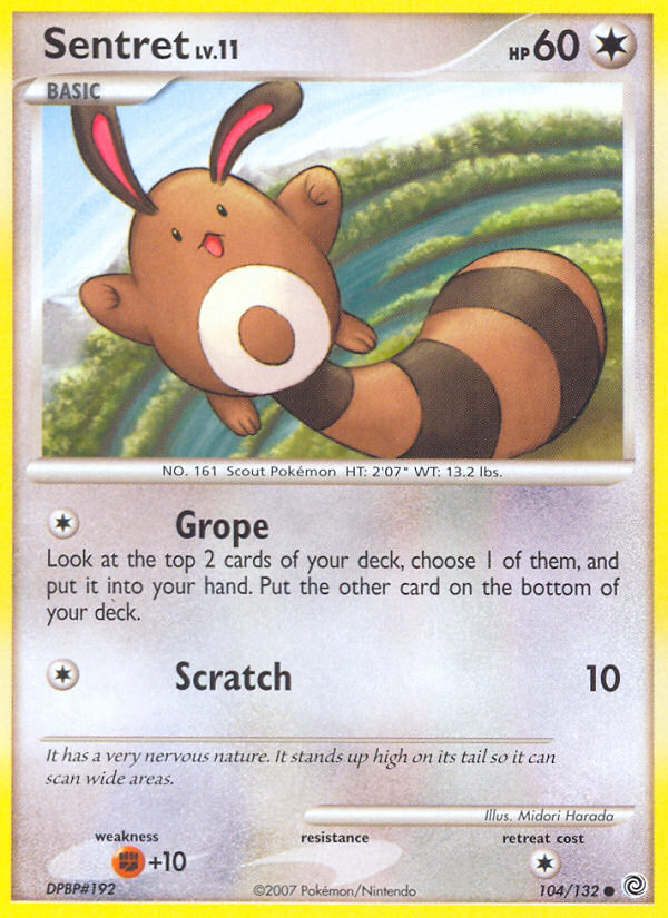 Sentret (104/132) [Diamond & Pearl: Secret Wonders] | Mega City Incorporated