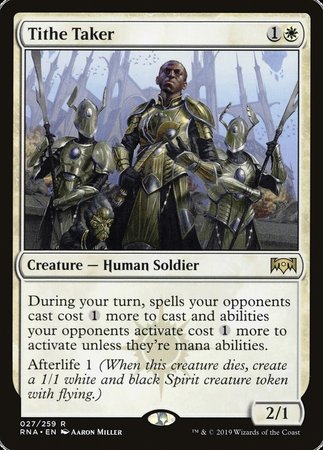 Tithe Taker [Ravnica Allegiance] | Mega City Incorporated