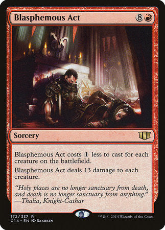 Blasphemous Act [Commander 2014] | Mega City Incorporated