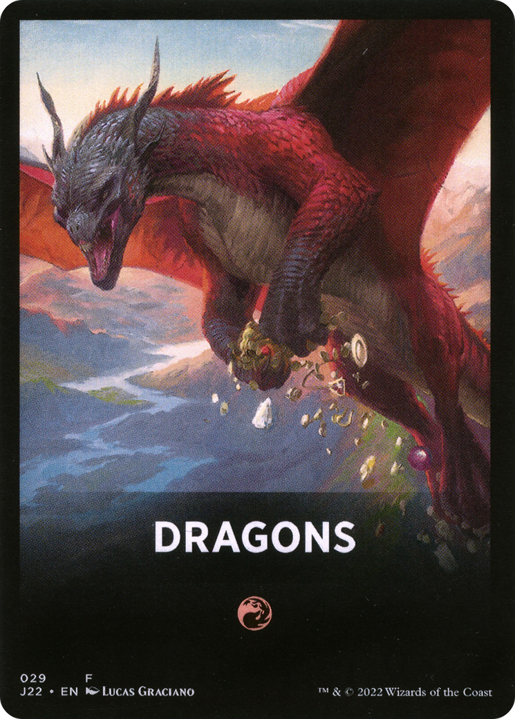 Dragons Theme Card [Jumpstart 2022 Front Cards] | Mega City Incorporated