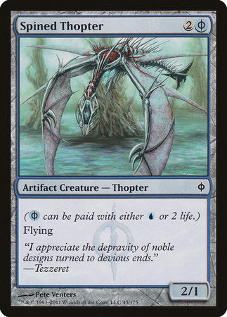 Spined Thopter [New Phyrexia] | Mega City Incorporated