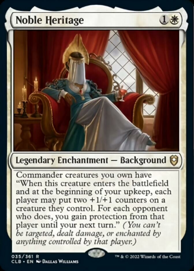 Noble Heritage [Commander Legends: Battle for Baldur's Gate] | Mega City Incorporated