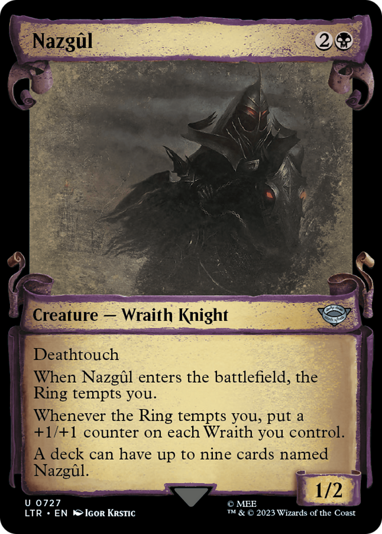 Nazgul (0727) [The Lord of the Rings: Tales of Middle-Earth Showcase Scrolls] | Mega City Incorporated