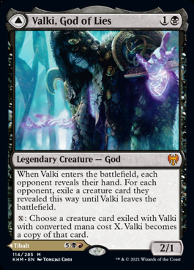 Valki, God of Lies // Tibalt, Cosmic Impostor [Kaldheim] | Mega City Incorporated