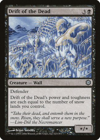 Drift of the Dead [Coldsnap Theme Decks] | Mega City Incorporated