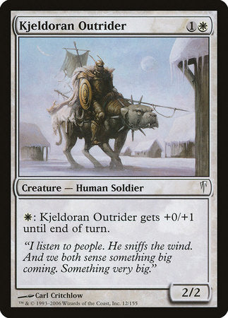 Kjeldoran Outrider [Coldsnap] | Mega City Incorporated