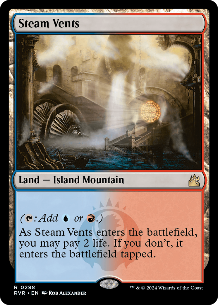 Steam Vents [Ravnica Remastered] | Mega City Incorporated