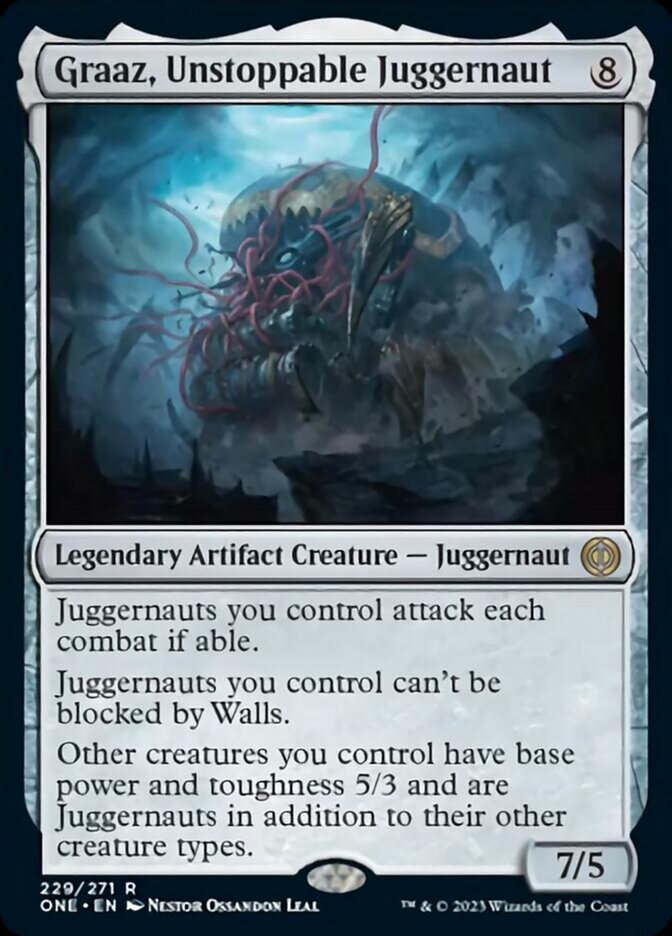 Graaz, Unstoppable Juggernaut [Phyrexia: All Will Be One] | Mega City Incorporated