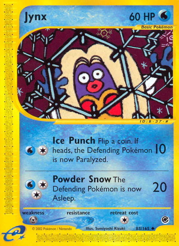 Jynx (83/165) [Expedition: Base Set] | Mega City Incorporated