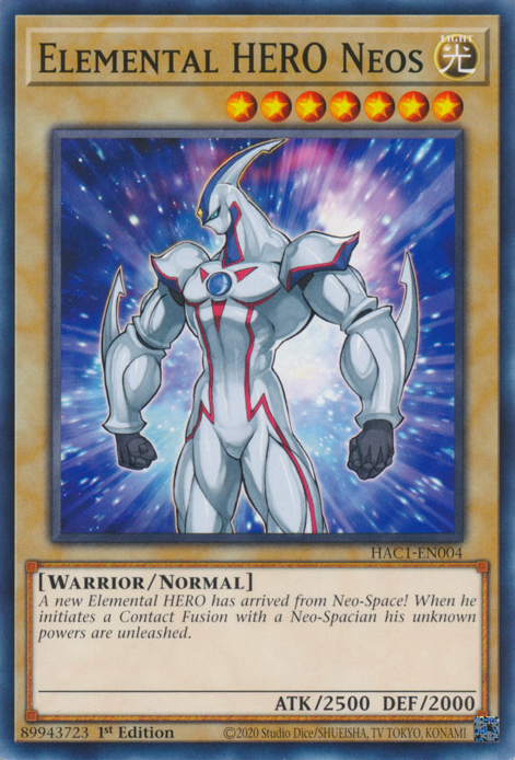 Elemental HERO Neos [HAC1-EN004] Common | Mega City Incorporated