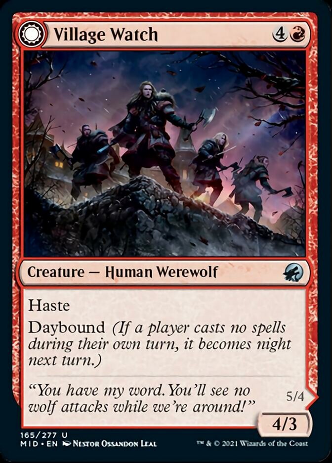 Village Watch // Village Reavers [Innistrad: Midnight Hunt] | Mega City Incorporated