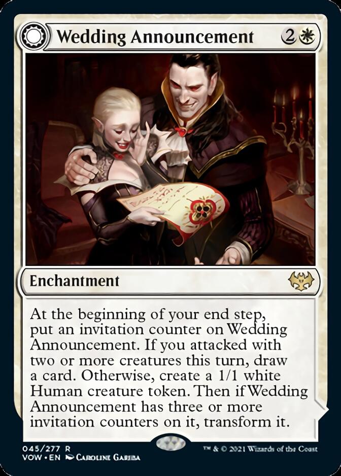 Wedding Announcement // Wedding Festivity [Innistrad: Crimson Vow] | Mega City Incorporated