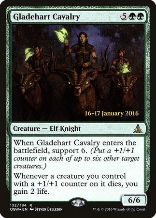 Gladehart Cavalry [Oath of the Gatewatch Promos] | Mega City Incorporated