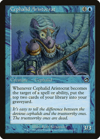 Cephalid Aristocrat [Torment] | Mega City Incorporated