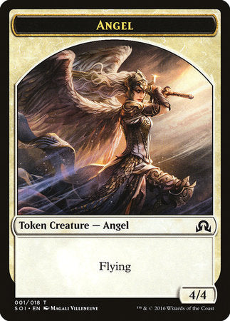 Angel Token [Shadows over Innistrad Tokens] | Mega City Incorporated