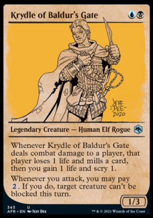 Krydle of Baldur's Gate (Showcase) [Dungeons & Dragons: Adventures in the Forgotten Realms] | Mega City Incorporated