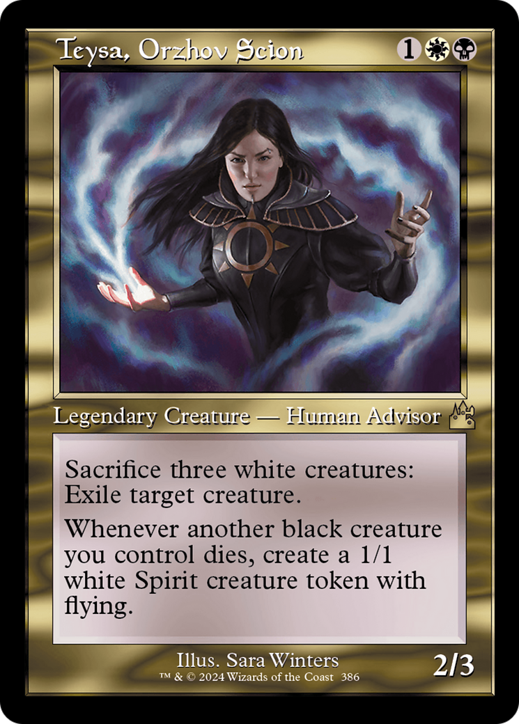 Teysa, Orzhov Scion (Retro Frame) [Ravnica Remastered] | Mega City Incorporated