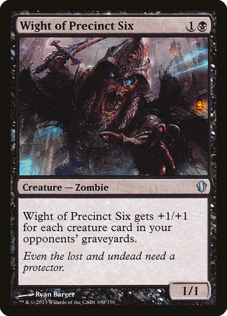 Wight of Precinct Six [Commander 2013] | Mega City Incorporated