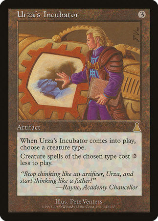 Urza's Incubator [Urza's Destiny] | Mega City Incorporated