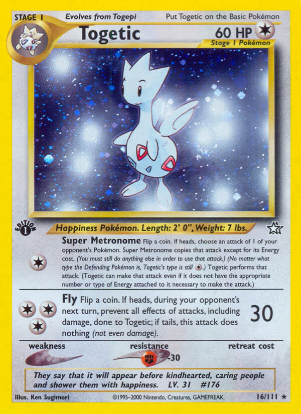 Togetic (16/111) [Neo Genesis 1st Edition] | Mega City Incorporated