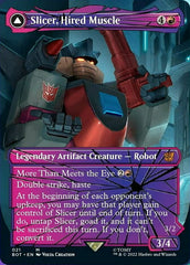 Slicer, Hired Muscle // Slicer, High-Speed Antagonist (Shattered Glass) [Universes Beyond: Transformers] | Mega City Incorporated