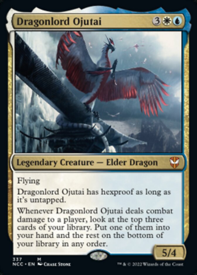 Dragonlord Ojutai [Streets of New Capenna Commander] | Mega City Incorporated