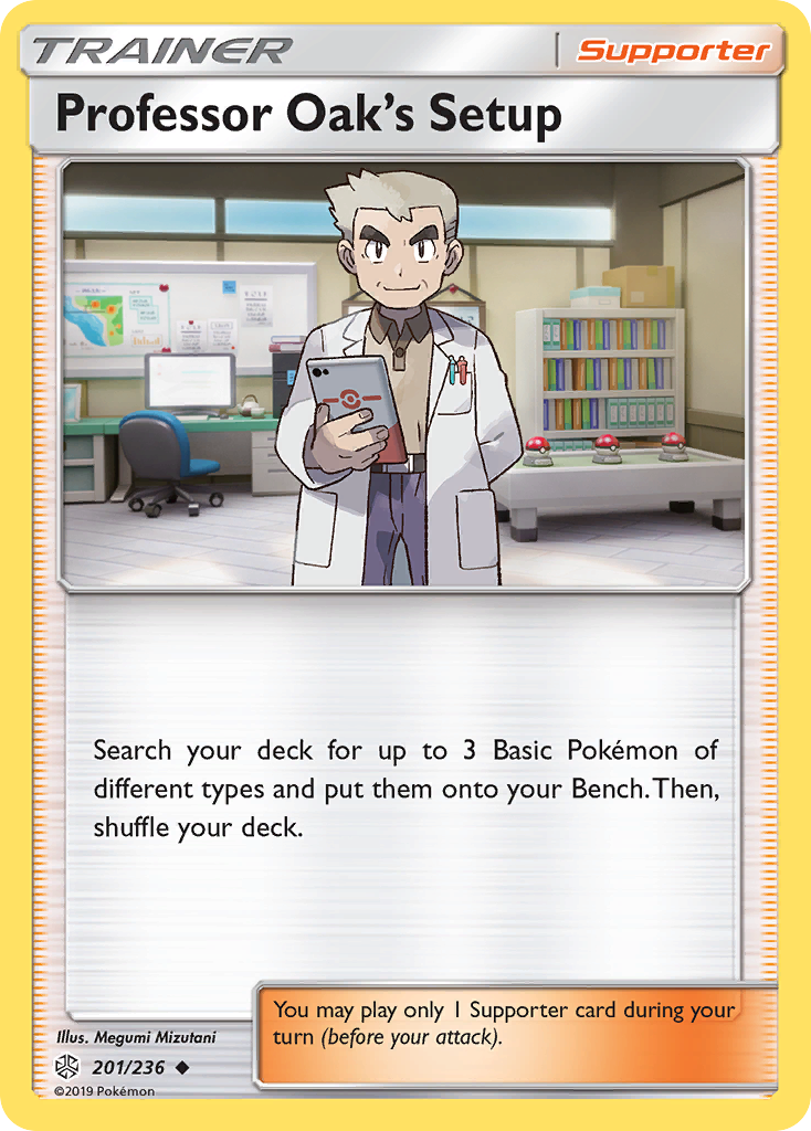 Professor Oak's Setup (201/236) [Sun & Moon: Cosmic Eclipse] | Mega City Incorporated