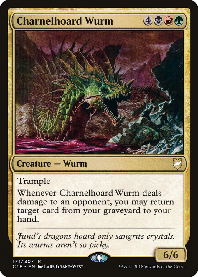 Charnelhoard Wurm [Commander 2018] | Mega City Incorporated