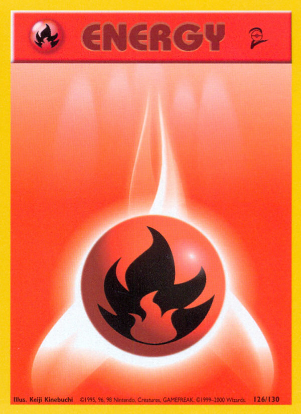 Fire Energy (126/130) [Base Set 2] | Mega City Incorporated