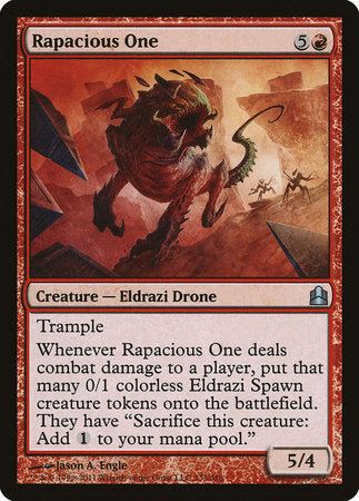 Rapacious One [Commander 2011] | Mega City Incorporated